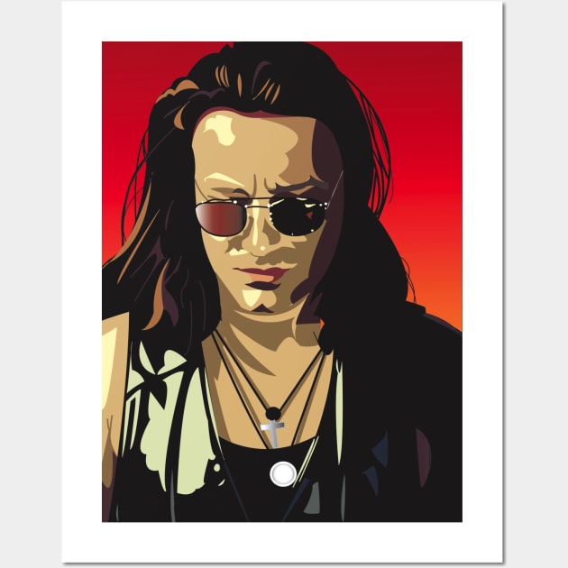 Bono Joshua Tree Wall Art by daphberry